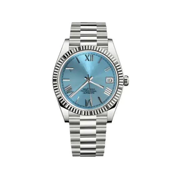 GM datejust bleu ciel